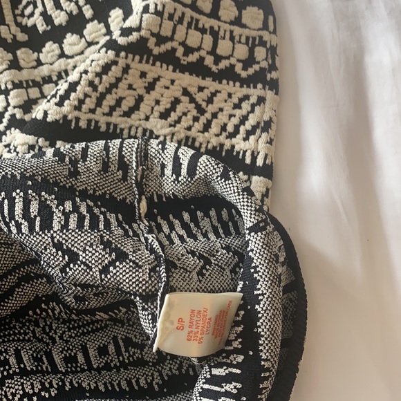 Ronny Kobo Leasha Cut Out Knit Dress Black/Ivory - Picture 3 of 6